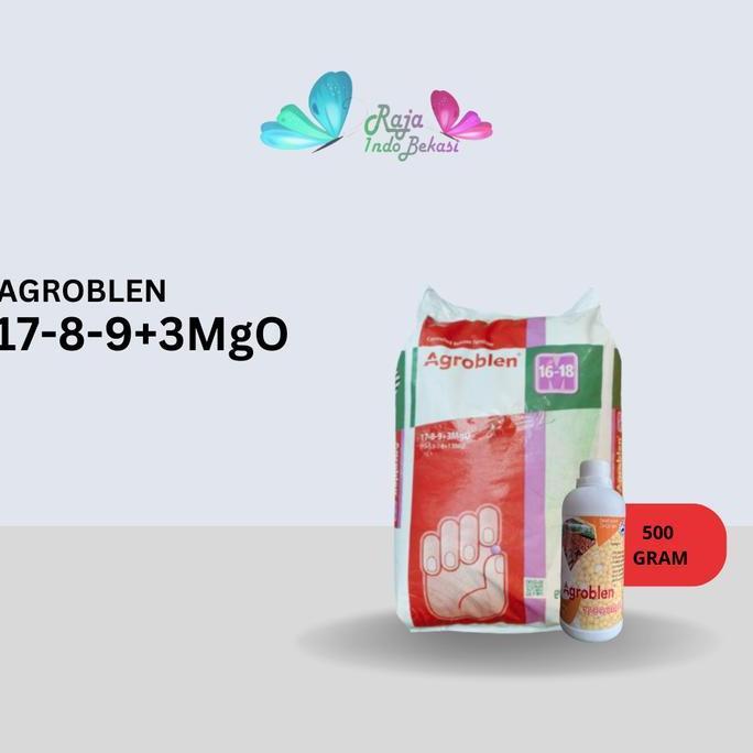 Tamtom- Raja Indo 5Kg Pupuk Agroblen 17-8-9+3Mgo - Dekastar Agroblend 17 17 8 9