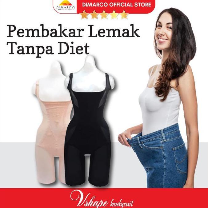 Vshape Slimming Body Suit Germanium Ice Silk