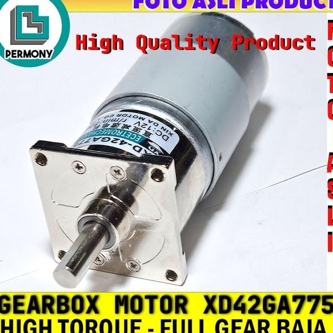 XD42GA775 Motor Gearbox RS775 XD-GA775