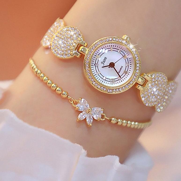 Json Original - Jam Tangan Wanita FREE GELANG - Terbaik Tahan Air Anti Baret - Kaca Kuat Mewah Jam C