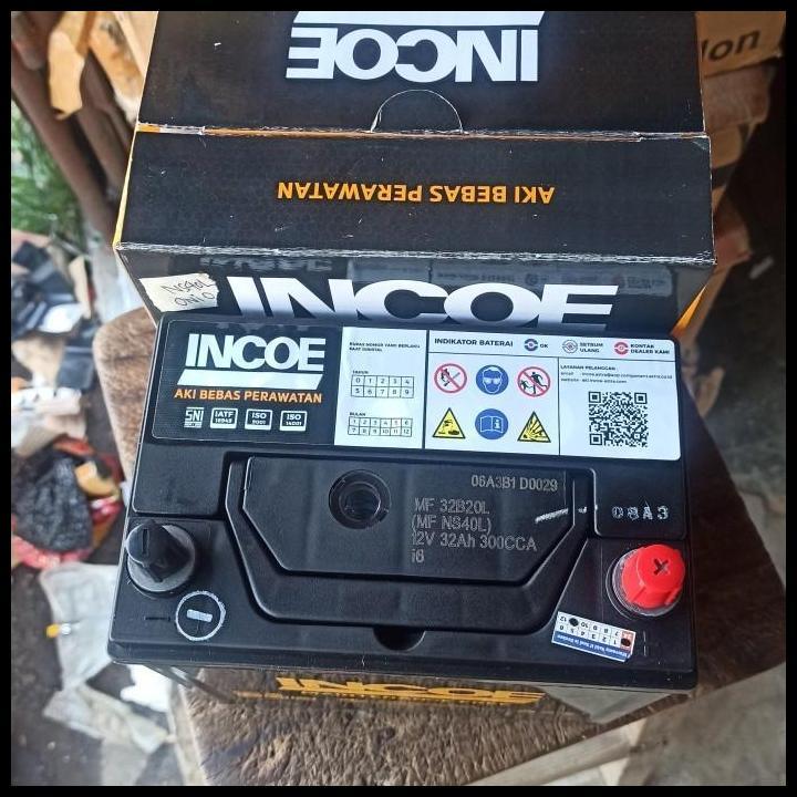 TERBARU AKI ACCU MF KERING INCOE NS40L12V HONDA JAZZ, BRIO ,MOBILIO, BRV 