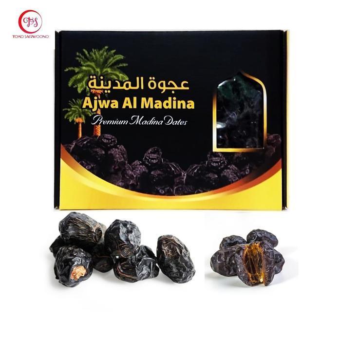Kurma Ajwa Aliya Al Madinah 1 Kg - Azwa Dates