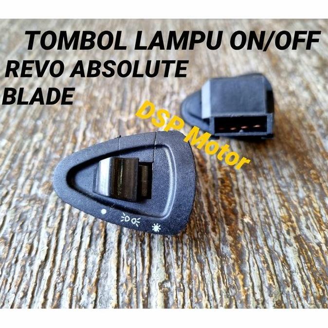 (10 Pcs) T Ombol Saklar Lampu On Off On/Off Revo Absolute-Abs-Fit-Blade-Scoopy