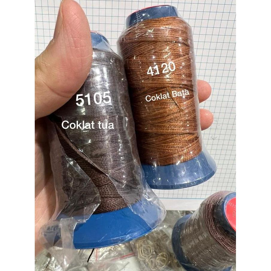 Sora- Benang Jahit Kulit Leather 1.5Mm Isi 50Y - Waxed Leathertheard