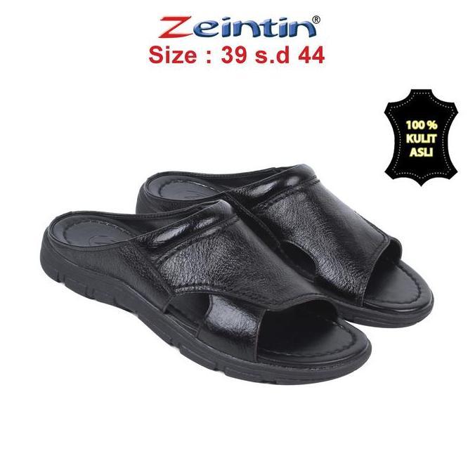 Zeintin - Sandal Pria Kulit Sandal Selop Pria Sandal SlopSendal Slide Pria Sandal Pria Terbaru Zeint