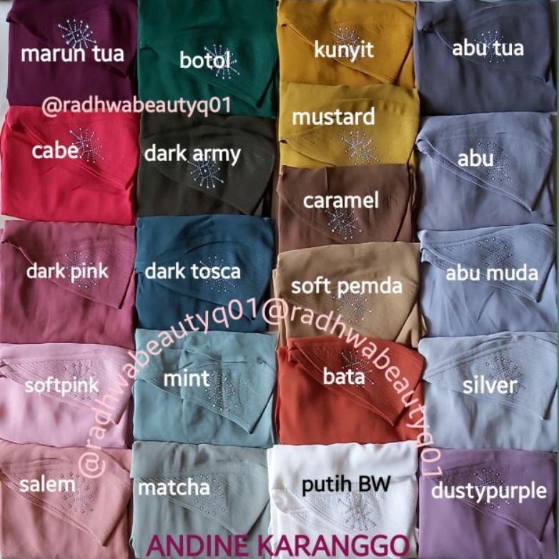 Harga Hemat KHIMAR ANDINE ORI KARANGGO