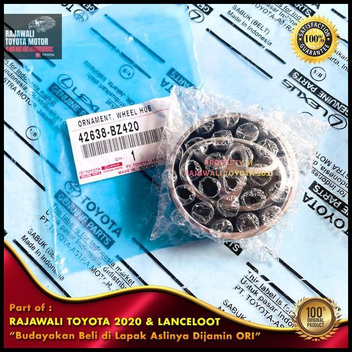 TERLARIS DOP RODA VELG GRAND AVANZA, NEW RUSH, INNOVA REBORN, XENIA, TERIOS HITAM COVER TUTUP BAN OR