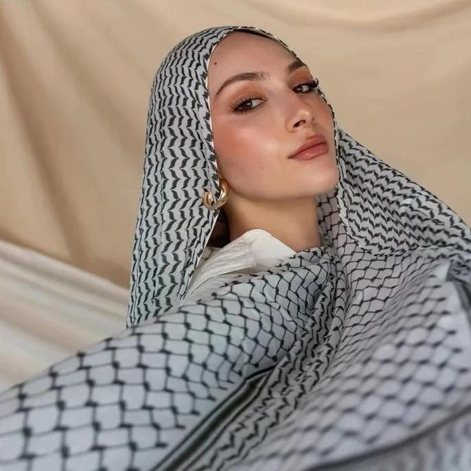 Pashmina Keffiyeh Viscose Modal Print | Keffiyeh viscose KAL
