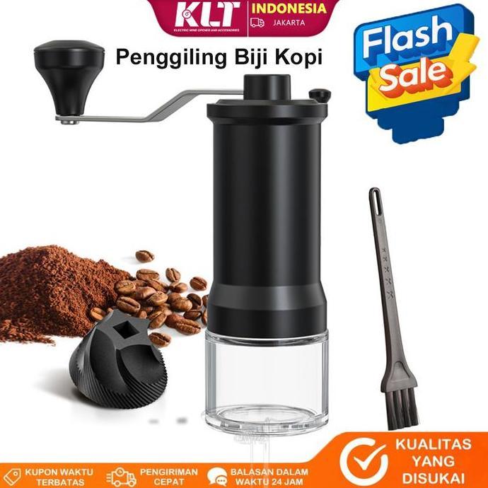 QINGACHO Cliton Penggiling biji kopi manual Penggiling kopi Penggilingan halus Penggilingan kasar