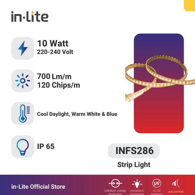 Lampu Led Strip INLITE INFS286 / LED Strip / Lampu Hias / Lampu Inlite