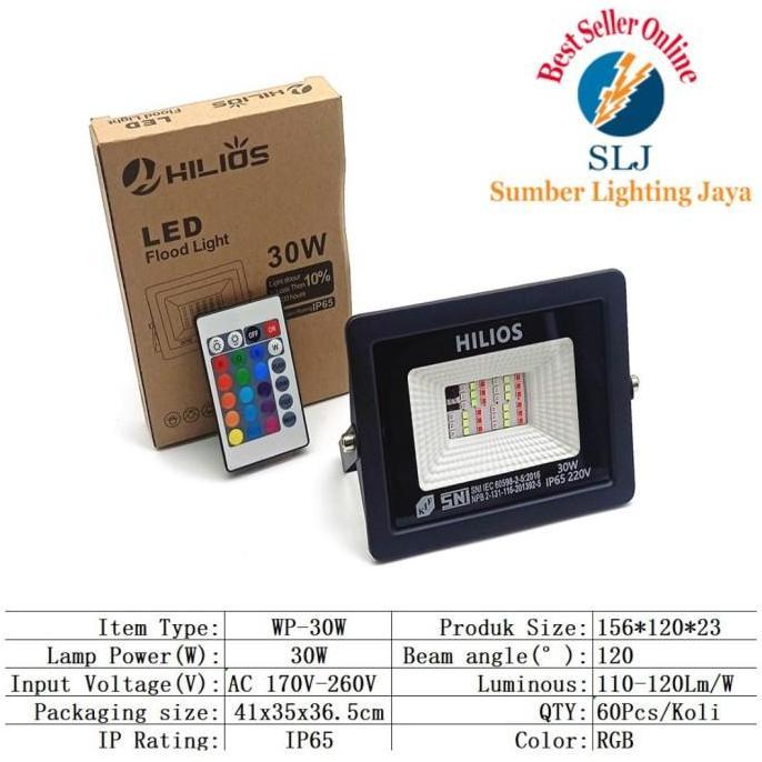 Raizo- Lampu Sorot Led Ip65 30W / Lampu Tembak 30 Watt / Lampu Led Outdoor