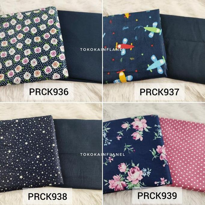 Sora- Kain Katun Jepang Perca Series Biru