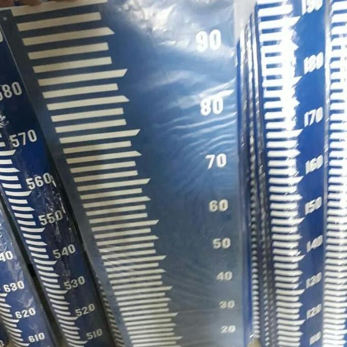 PROMO - Peil Schaal scale alat ukur tinggi muka air pasang surut