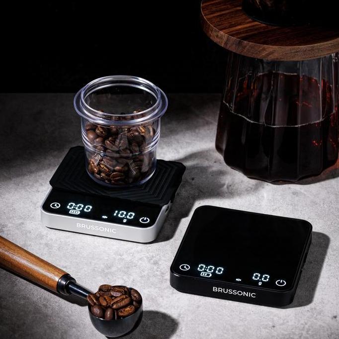 NEW Brussonic BX-01 Nano Accurate+ Digital Coffee Scale | Brewing Scale w/ Auto Timer | Timbangan Ko