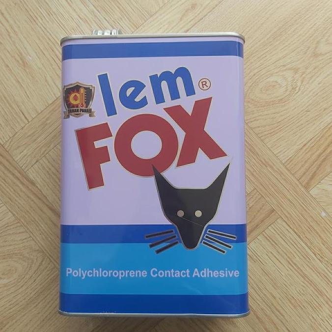 Ready lem fox biru 2.5kg lem kuning premium serbaguna