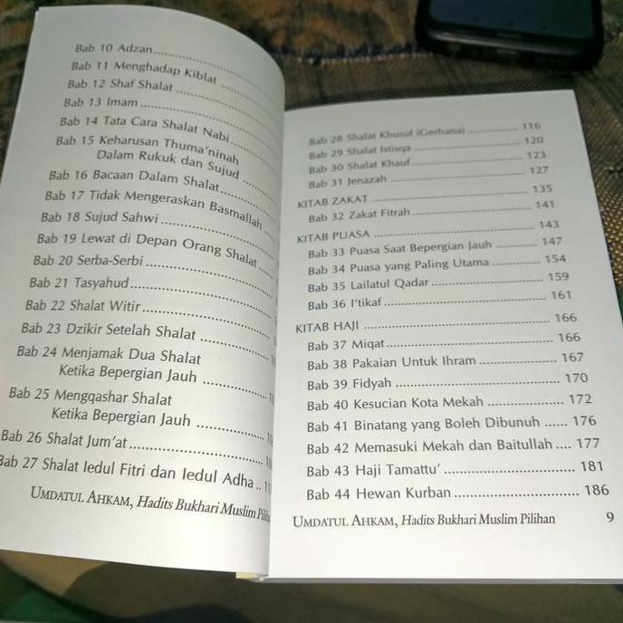 Promo Buku Umdatul Ahkam - Hadits Bukhari Muslim Pilihan (Terjemah Kitab Umdah Al-Ahkam Min Kalami K