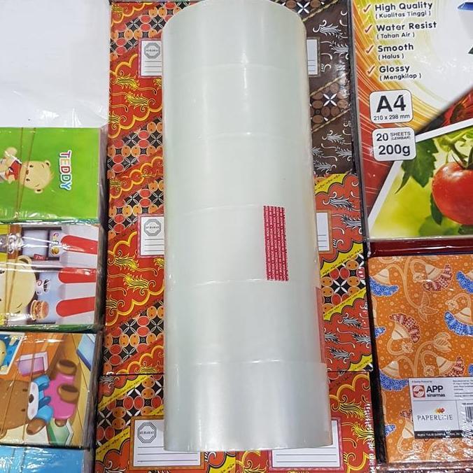 Ready Lakban Goldtape/OPP goldtape 2" x 100yard Merah - transparant