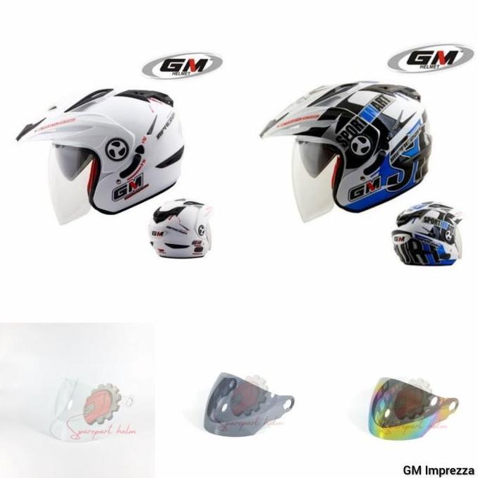 Kaca helm GM Imprezza Visor helm GM Imprezza