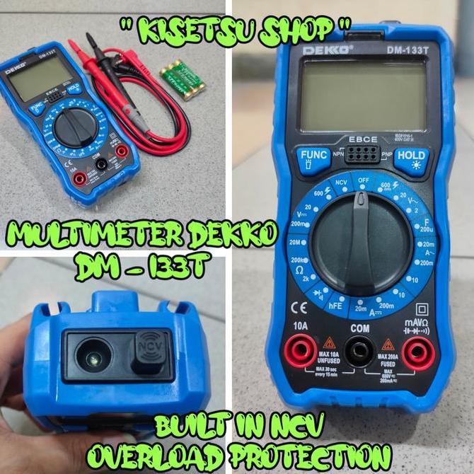 HARGA GROSIR - DEKKO MULTIMETER DIGITAL / AVOMETER DIGITAL ORIGINAL