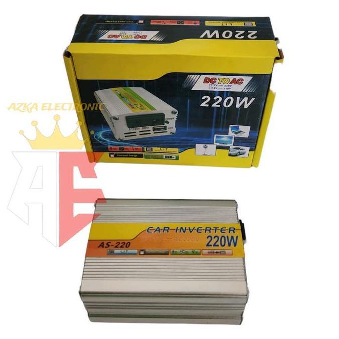 Inverter 12V DC To AC 220V 220W Inverter 220 Watt