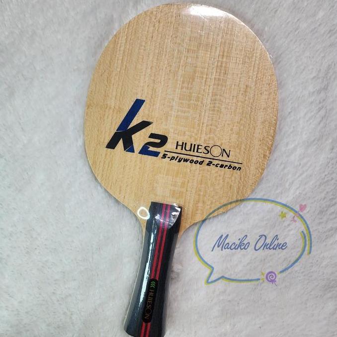 TERMURAH - Bet Pingpong Huieson K2 Carbon FL ~ Bet Pingpong Carbon Murah Berkualitas