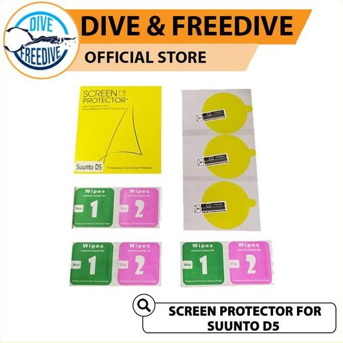 BEBAS ONGKIR - Film Screen Guard Suunto D5 Layar Protector Dive Computer Diving Selam