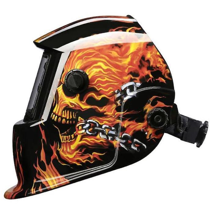 helm las auto dark helem las kacamata las listrik kaca mata las auto