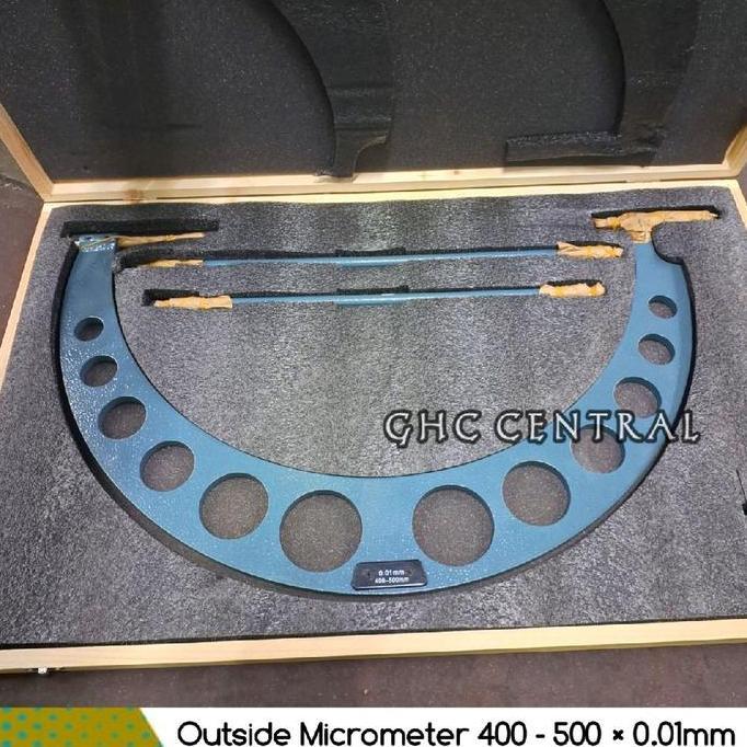 QURYGHANZ Micrometer Outside 200 - 225mm 300 - 400mm 400 - 500mm Outside Micrometer Luar