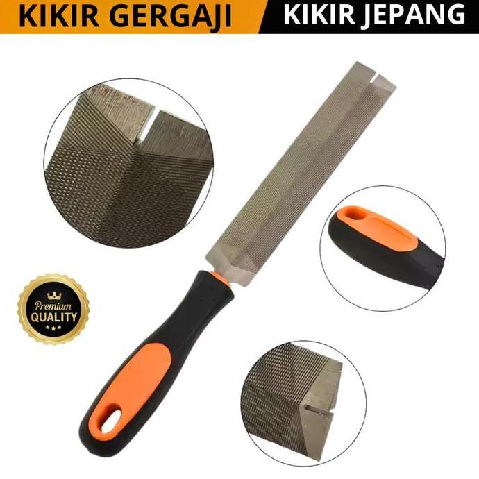 GAMYPAR Pengasah Gergaji Kikir asah gergaji 6 inch Kikir gergaji jepang