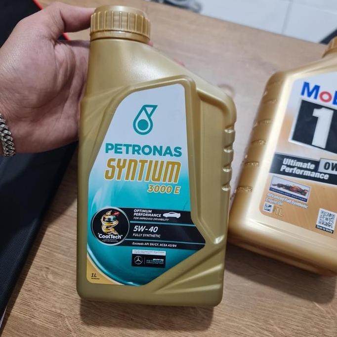 Oil Petronas Syntium 3000 E SAE 5W-40 FULL SYNTHETIC ORI AMG PETRONAS