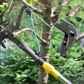 gunting tarik pemotong dahan gunting ranting pohon tinggi kebun taman