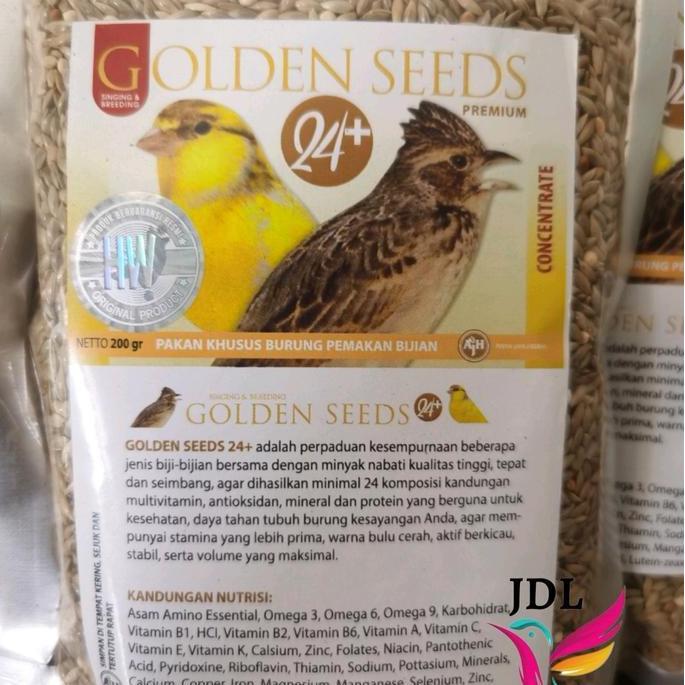 PAKAN BURUNG BRANJANGAN KENARI GOLDEN SEEDS PREMIUM HW murah
