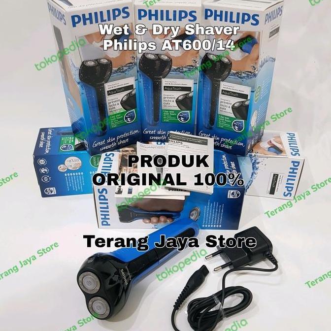 Shaver Philips AT600 Shaver Elektrik Philips AT600 Philips Aquatouch