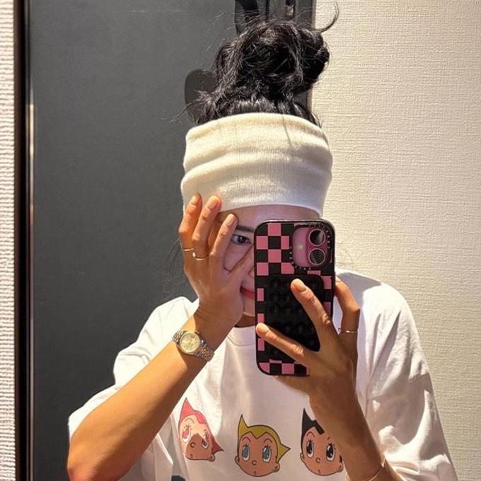 WASEUKA Headband Lebar Polos Minimalis Headband Wanita Rajut Sport Headband Perataan Rambut Trendy