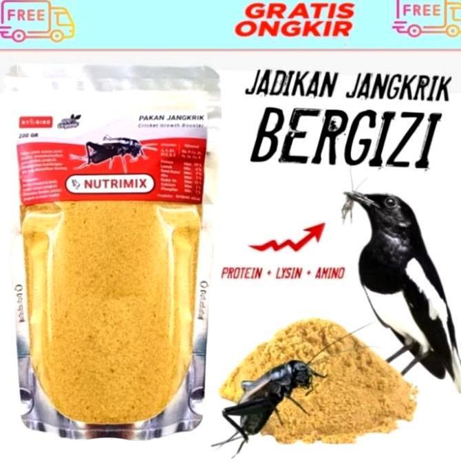 NUTRIMIX JANGKRIK PAKAN JANGKRIK  PAKAN BURUNG MURAI KACER murah