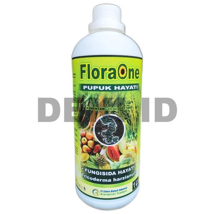 Trierma Cair Fungsida PGPR Rhizobium Floraone 1 L Pestisida Organik