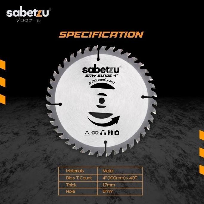 Pisau Potong Rumput Cordless Baterai Mata Mesin Potong Rumput Sabetzu