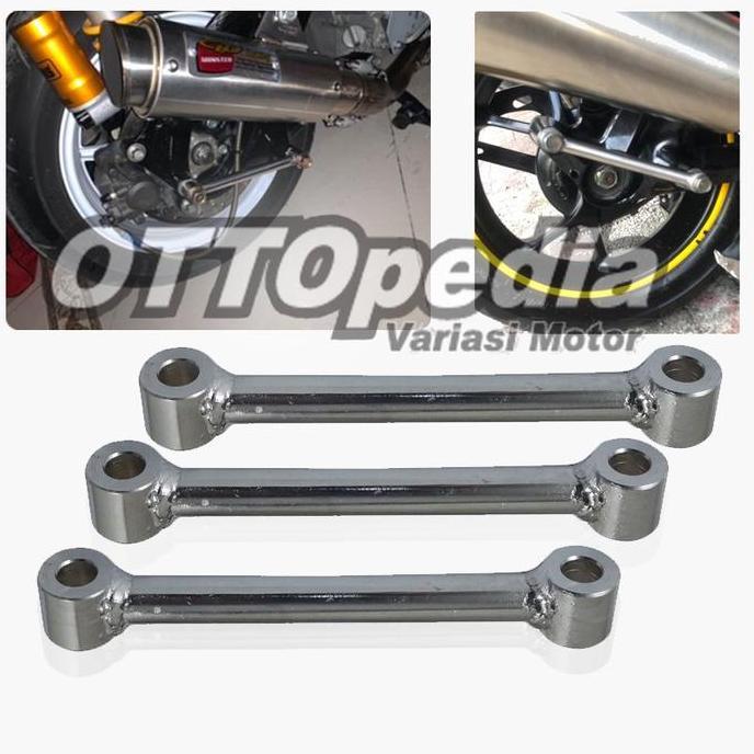 Breket Braket Pemanis Pelindung Arm Jalu Knalpot NMAX Old / Aerox  155 VVA / N MAX New / Aerox New C