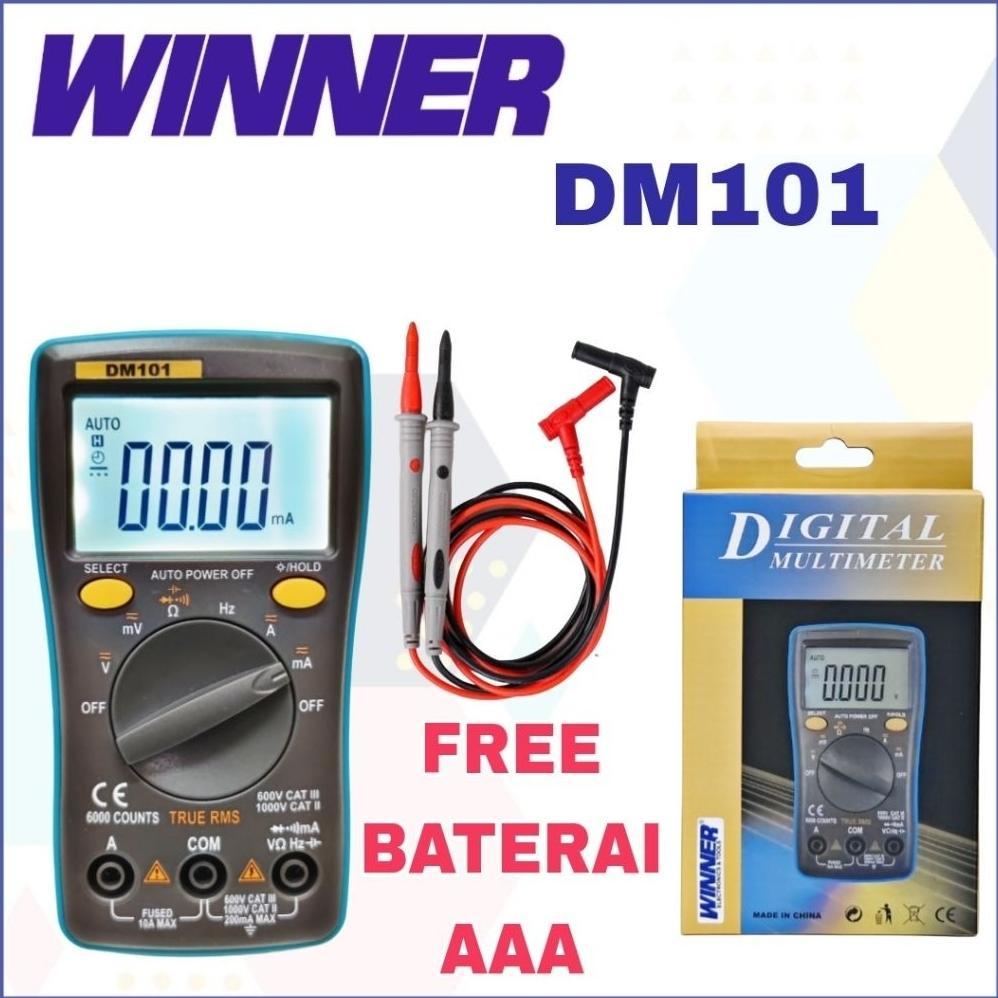 Tester Digital - Avo Meter - Multimeter Winner DM101
