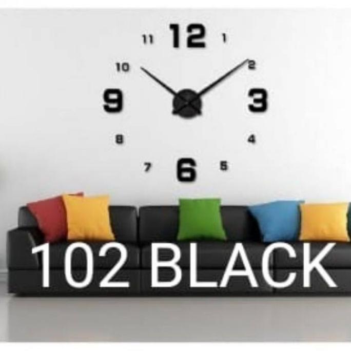 Jam Dinding Jumbo 1 Meter Jam Raksasa