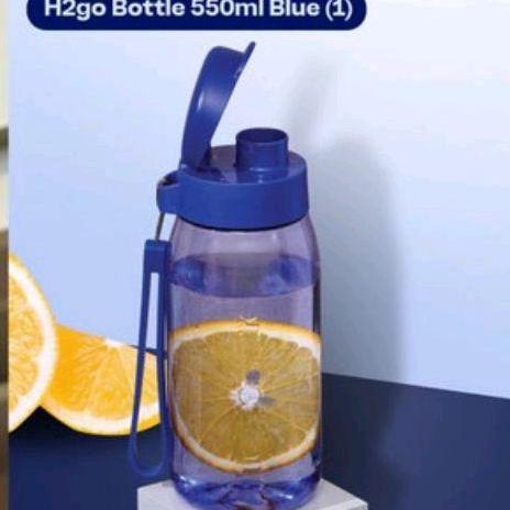 H2go tupperware 1pcs botol minum mewah/ botol minum kristal tupperware/ drinking flask tupperware