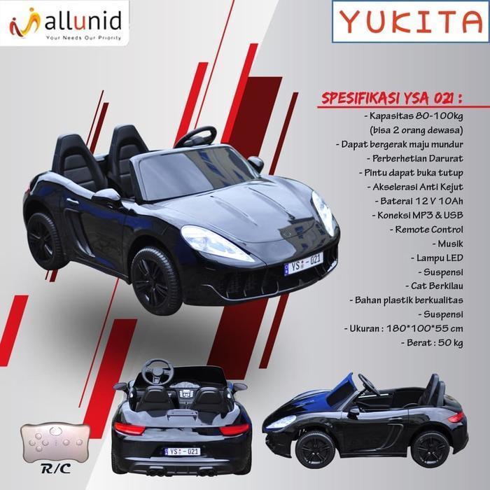 Mobil Aki Yukita Ysa-021 12 Volt (Bisa Muat 2 Orang Dewasa) Original Dan Terpercaya