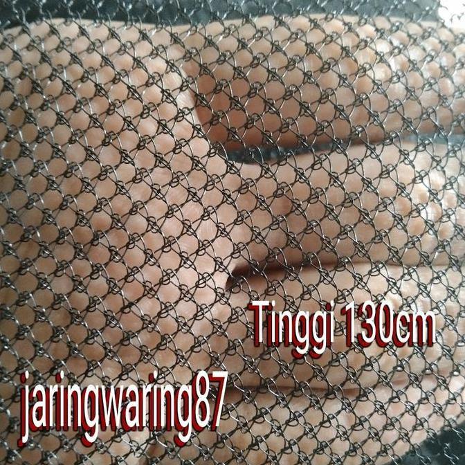 Jaring proyek 50m.Polynet hitam.Safety net