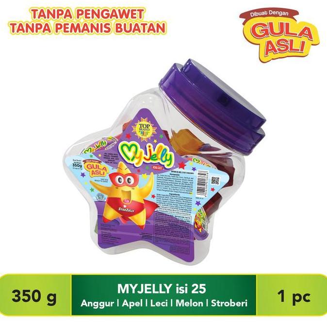 MyJelly 25 pcs - toples bintang