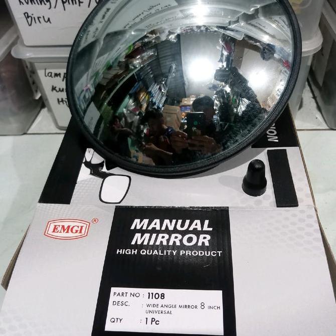 Spion Bulat Truk Universal Ukuran 8 Inchi Premium