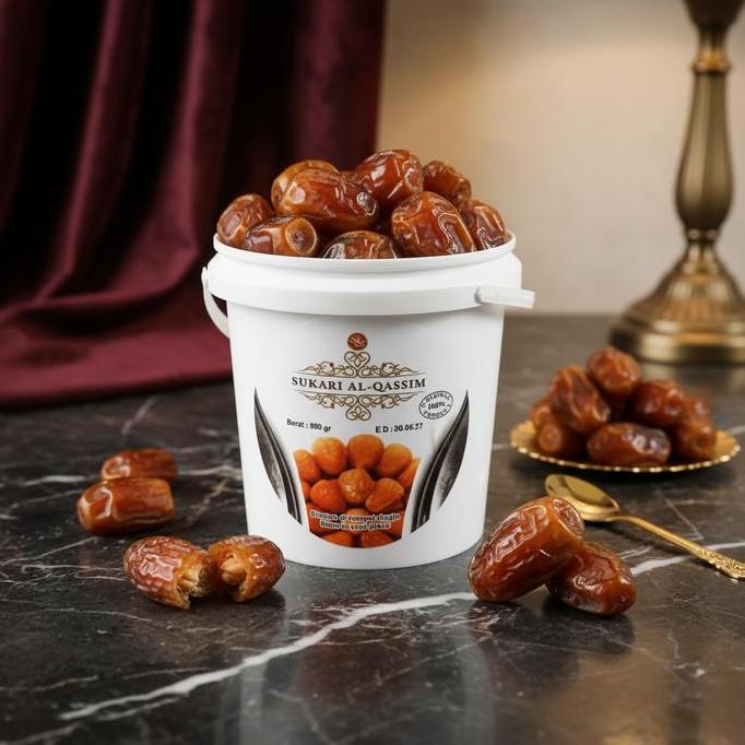 korma sukari alqasim 850gr sukari ember