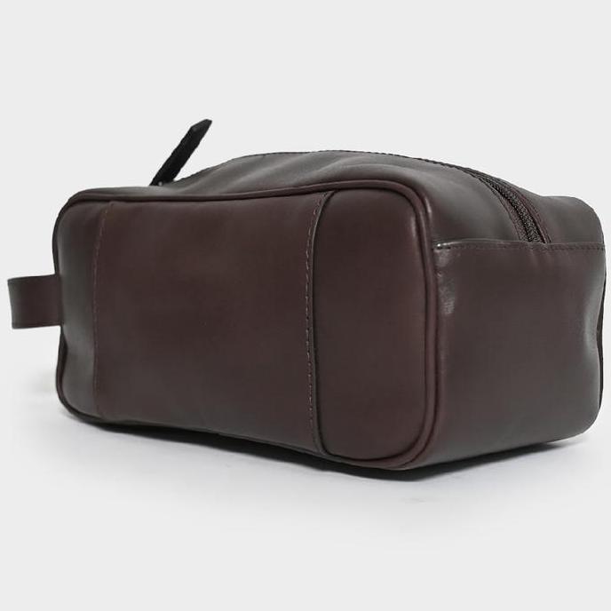 HOT DEAL - GK Dopp Kit - Tas Pouch Kulit Asli/Tas Pouch Kulit/Pouch Pria