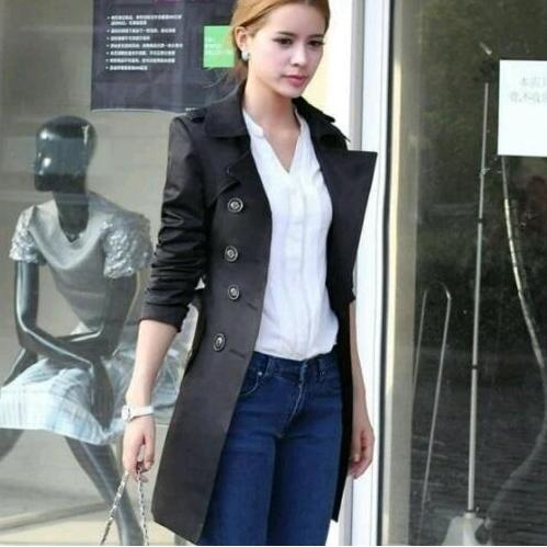 blazer mantel/Coat trench/jaket coat wanita import ES