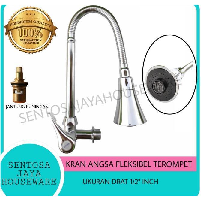 KRAN CUCI PIRING FLEKSIBEL ONDA / KRAN AIR FLEKSIBEL KEPALA TEROMPET