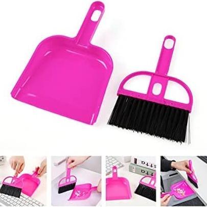 HOT DEALS Sapu Mini Set Serok Cikrak kecil kebersihan karpet mobil meja laptop Pembersih Debu Multif